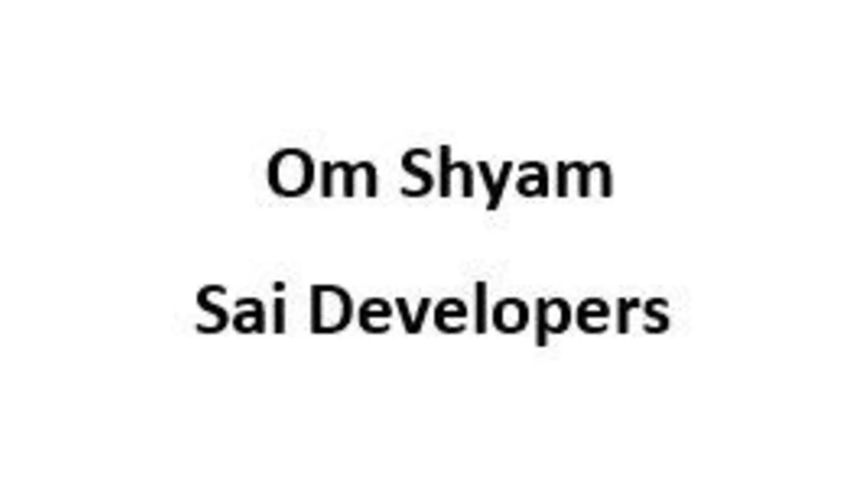 Om Shyam Sai Developers